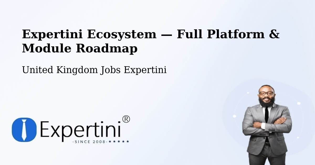 Expertini Ecosystem — Full Platform & Module Roadmap – Kennington