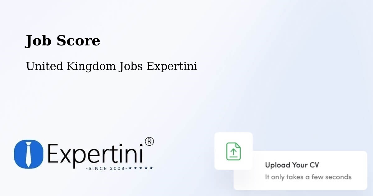 Job Score & Job Description Score Tool – Kennington - United Kingdom Jobs Expertini