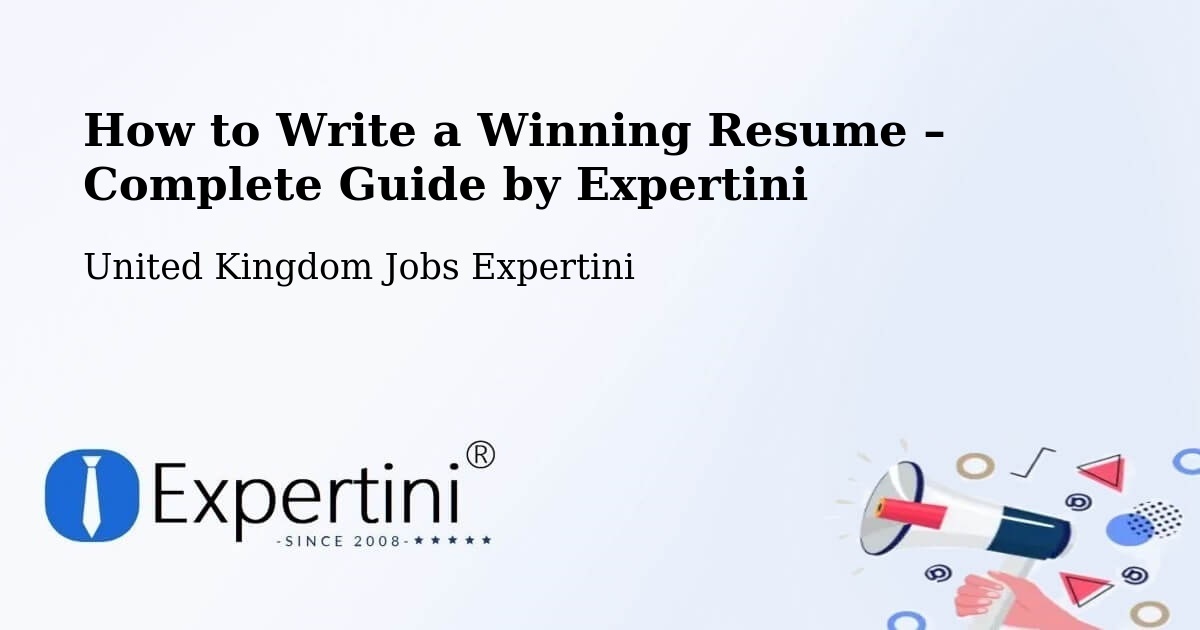 Resume Writing Guide for Job Seekers – Kennington - Kennington, United Kingdom Jobs Expertini